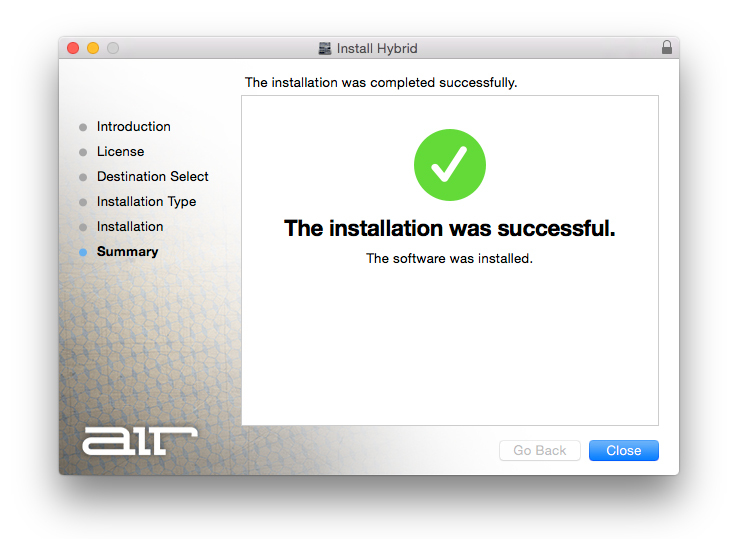 AIR Product Installation Guide: MacOS – Plugin Boutique